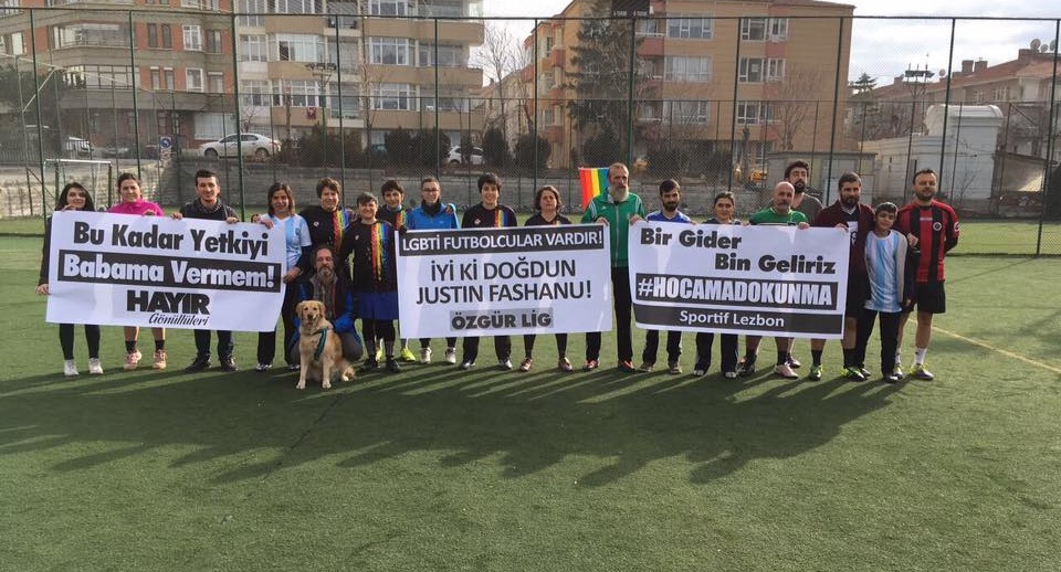 Özgür Lig homofobiye karşı top koşturdu | Kaos GL - LGBTİ+ Haber Portalı Haber